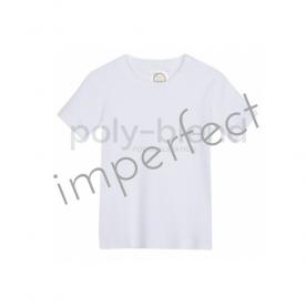 IMPERFECT *Sublimation Blanks* Boy's Short Sleeve Tee Shirt - Poly Blend